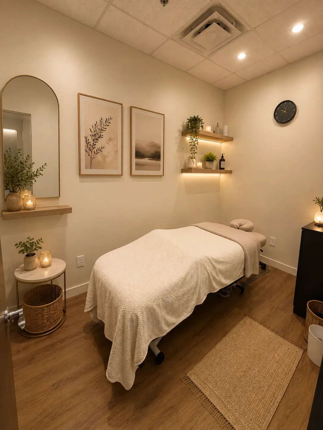 Massage Room at Ajora Lounge, Edmonton